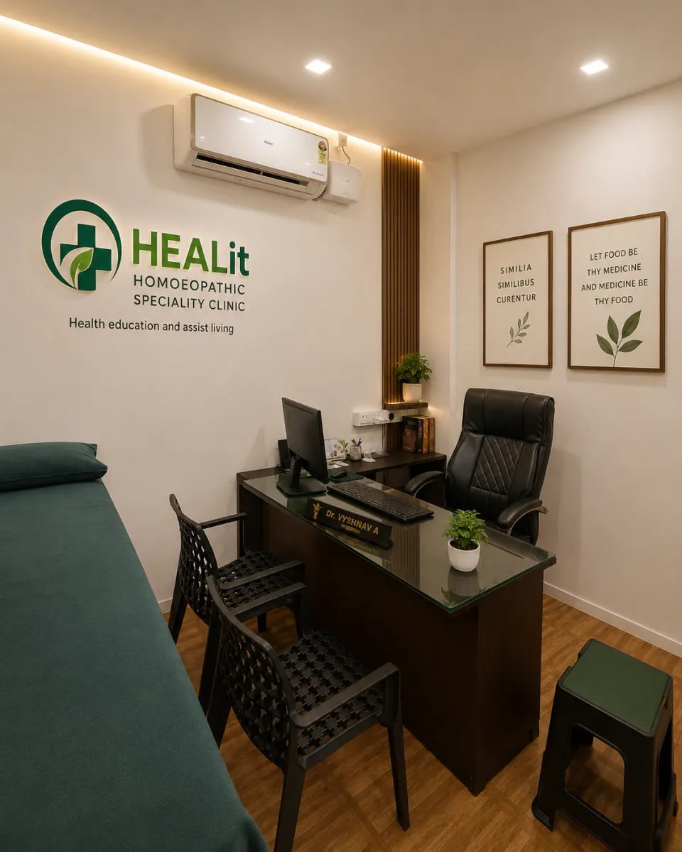 Consultation Room - Healit Homoeopathic Speciality Clinic Gallery